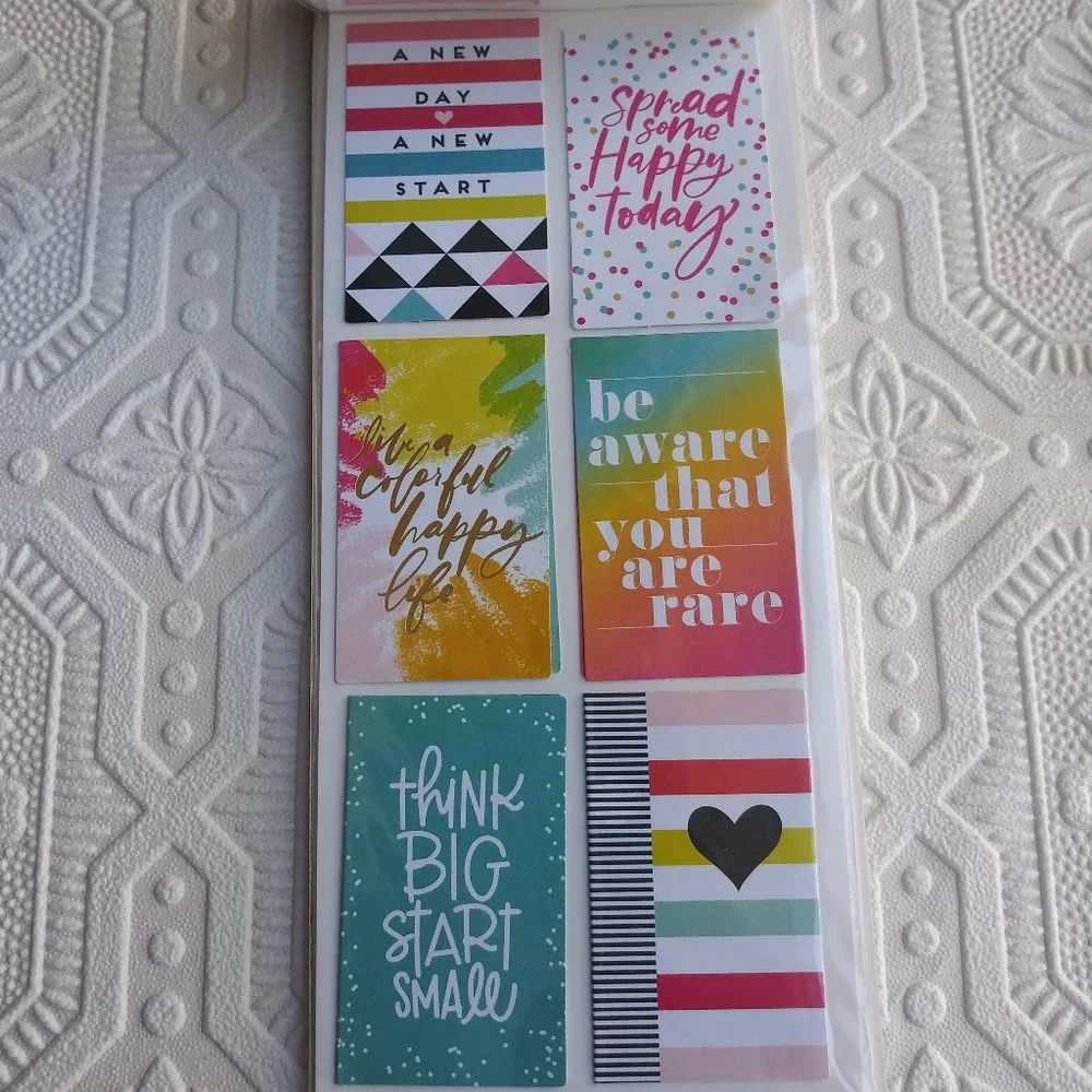 The Happy Planner Journaling Stickers 24 pc